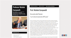 Desktop Screenshot of michelecampanelli.net